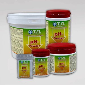 GHE pH Down Pulver, 25g, 250g, 500g, 1kg oder 5kg