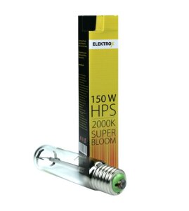 150 Watt Natriumdampflampe Elektrox Super Bloom NDL