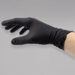Nitril Handschuhe, schwarz, M