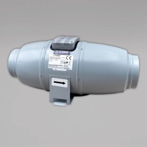 Blauberg Iso-Mix Silent, schallgedämmter Abluftventilator, 175/233 m³/h, 100mm Anschluss
