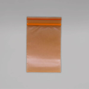 Tütchen 90 µm, Orange, 80 x 60 mm, 100 Stück