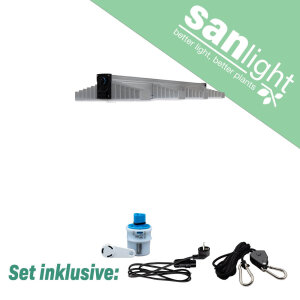 SANlight EVO 1.5 LED Beleuchtungsset, mit Kabel und Dimmer