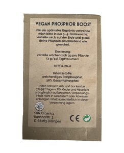 S&R Organics, Vegan Phosphor Boost, 100g